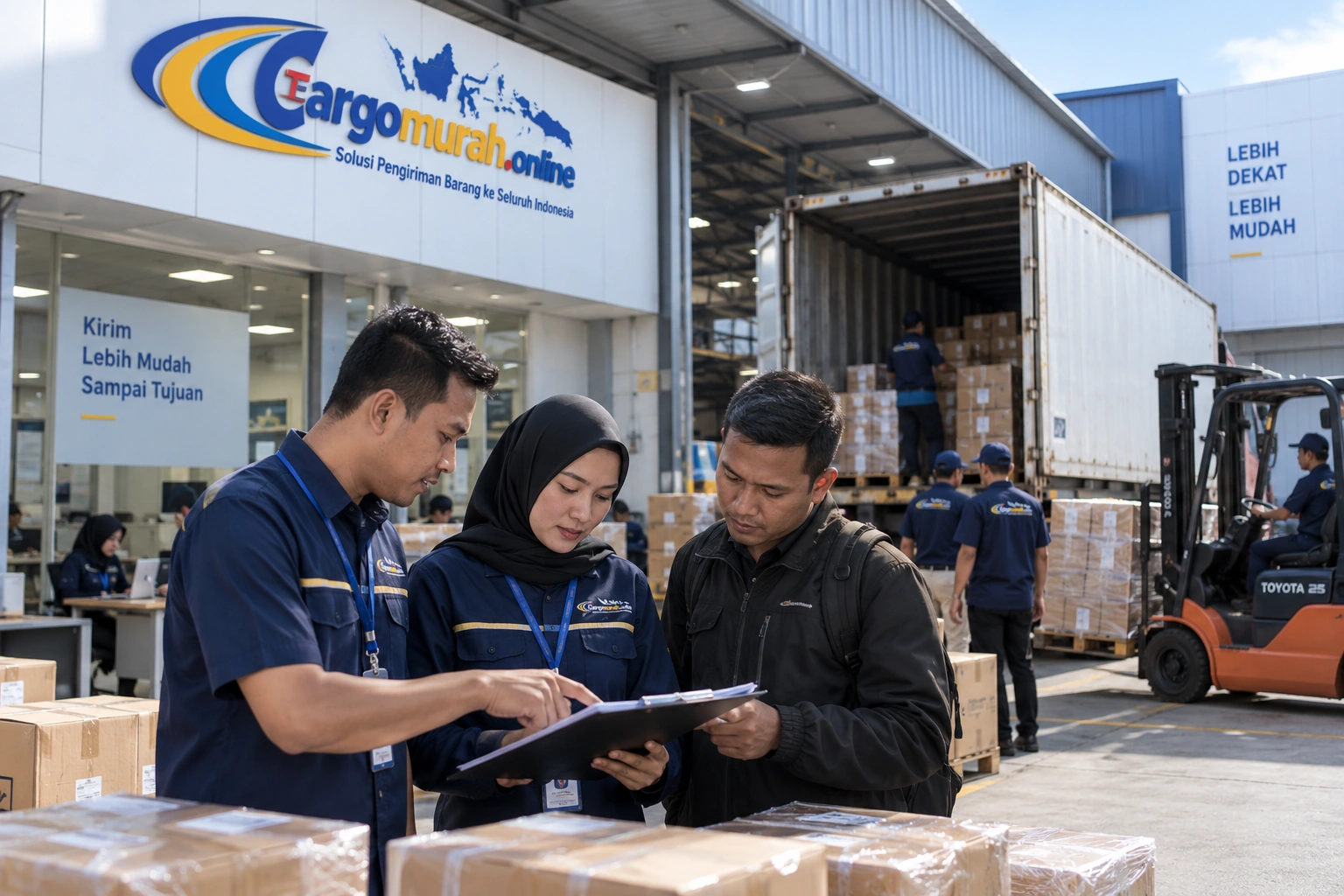 Operasional cargo dan logistik Cargomurah.online