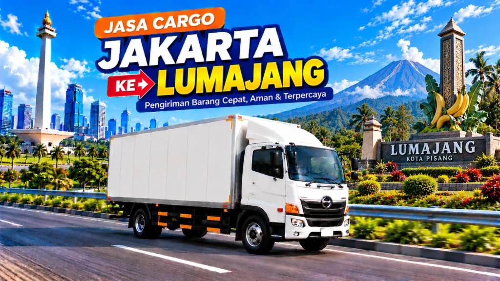 Jasa cargo Jakarta ke Lumajang Jawa Timur dengan truk pengiriman barang